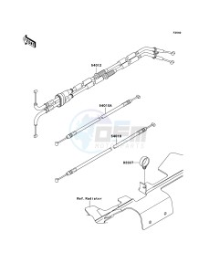 ZZR1400_ABS ZX1400D9F FR GB XX (EU ME A(FRICA) drawing Cables