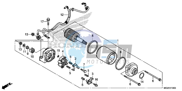 STARTER MOTOR