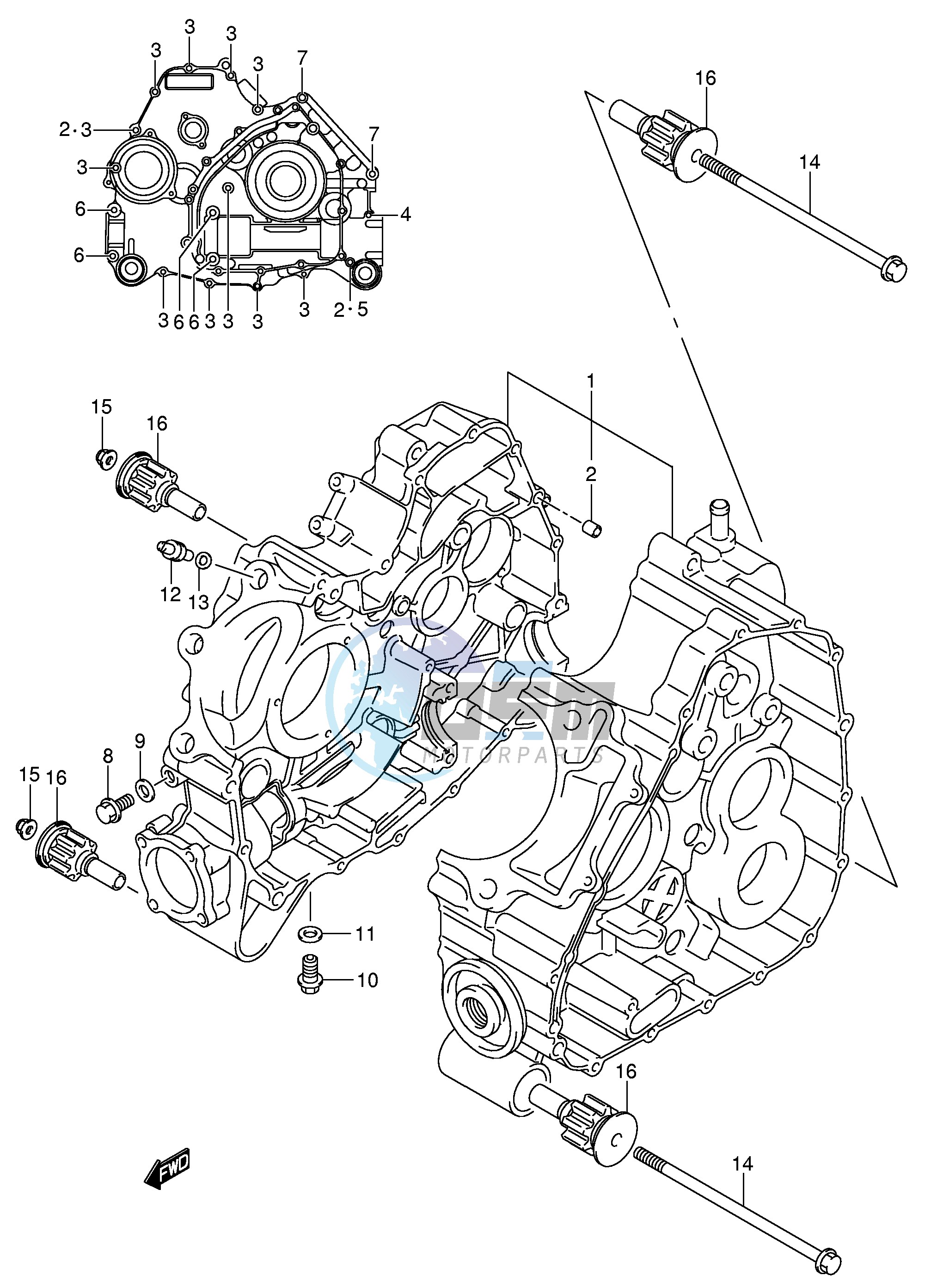 CRANK CASE