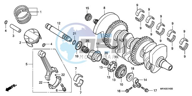 CRANKSHAFT/PISTON