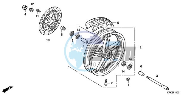 FRONT WHEEL