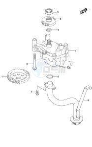 DF 200A drawing Oil Pump