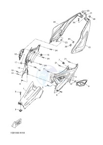 NS50N NITRO NAKED (1PL6 1PL6) drawing SIDE COVER