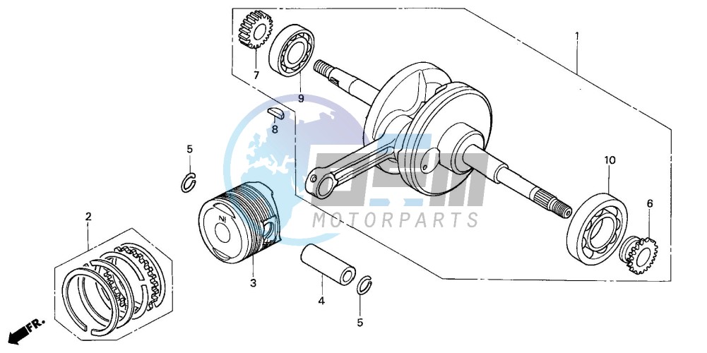 CRANKSHAFT/PISTON