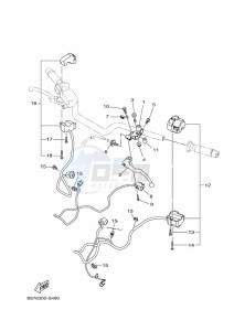 MT-10 MTN1000 (B67J) drawing HANDLE SWITCH & LEVER