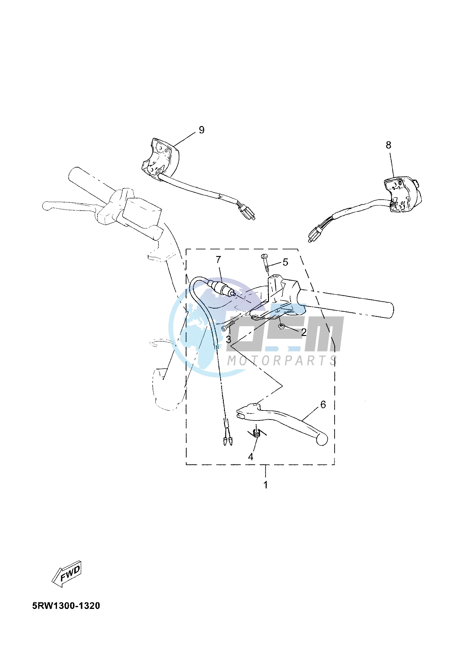 HANDLE SWITCH & LEVER