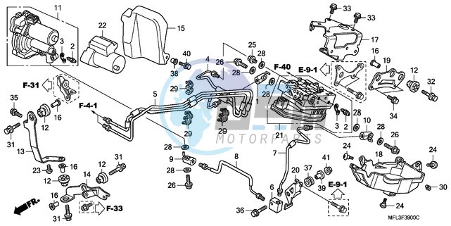 FRONT POWER UNIT/FRONT VA LVE UNIT