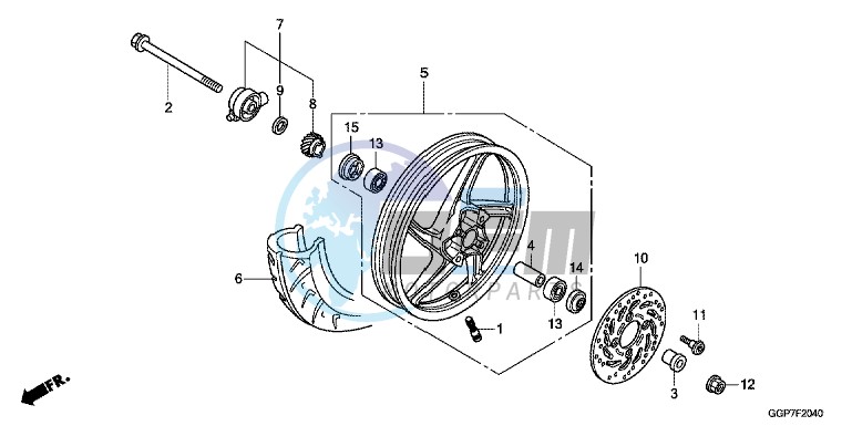 FRONT WHEEL