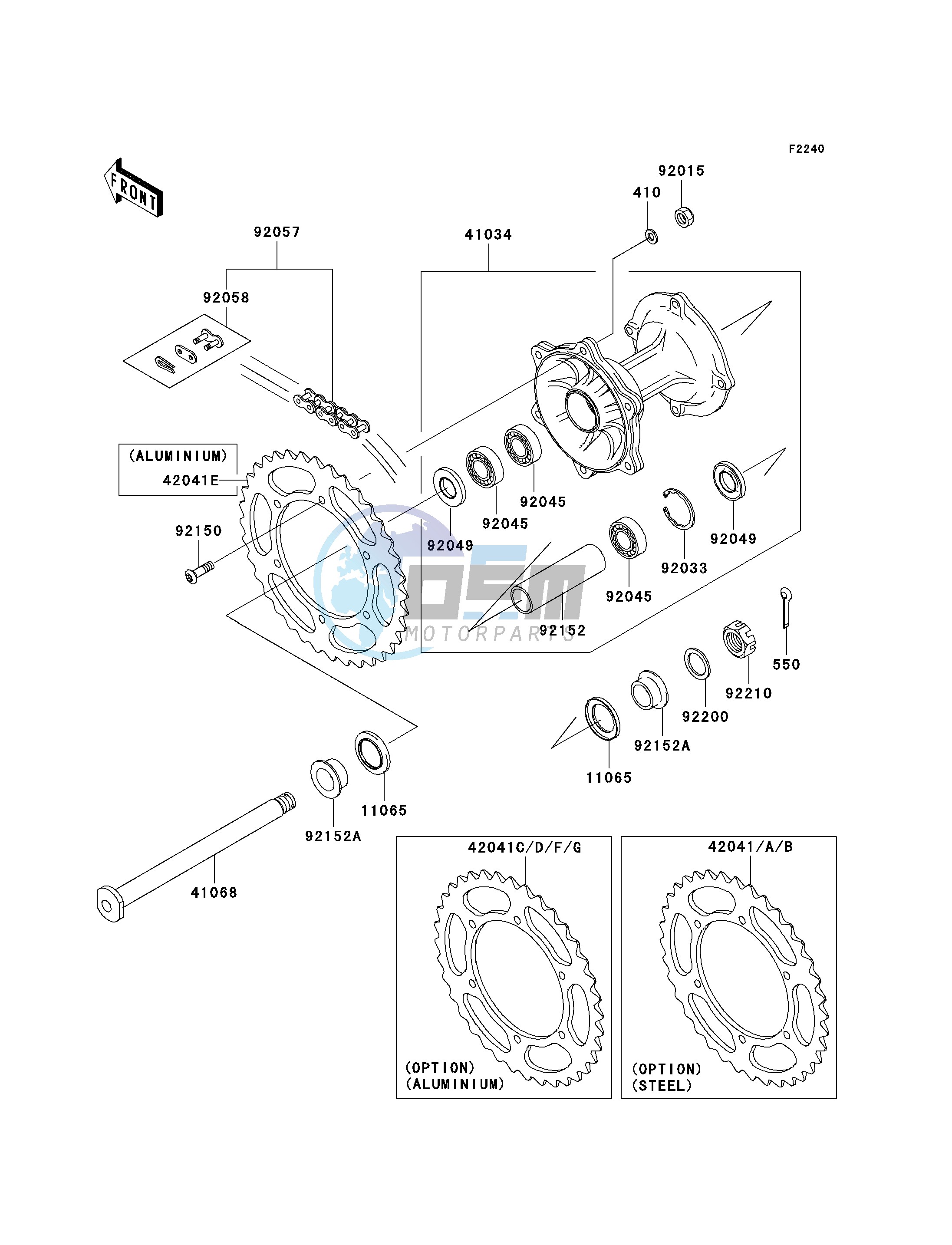 REAR HUB