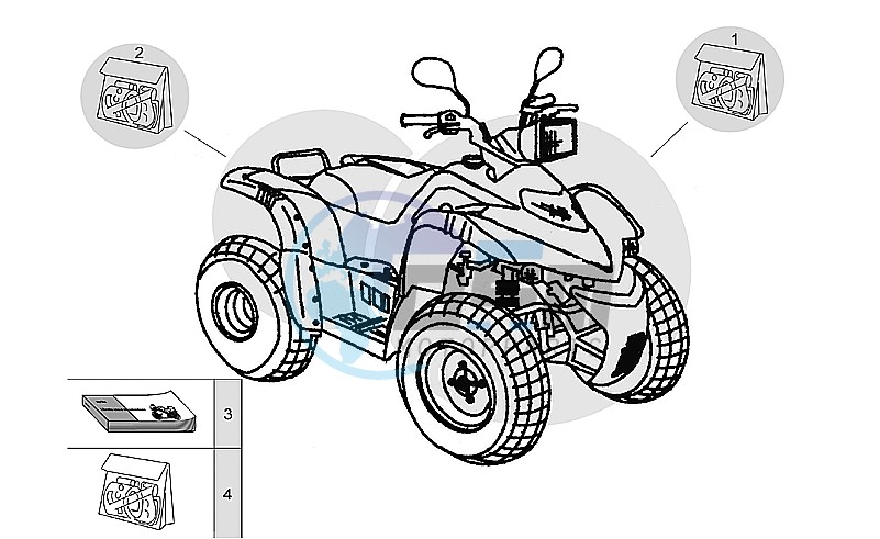 Decal set-Use-maintenance book