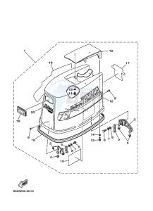 E75B drawing TOP-COWLING