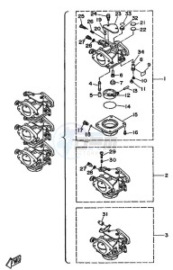 70B drawing CARBURETOR