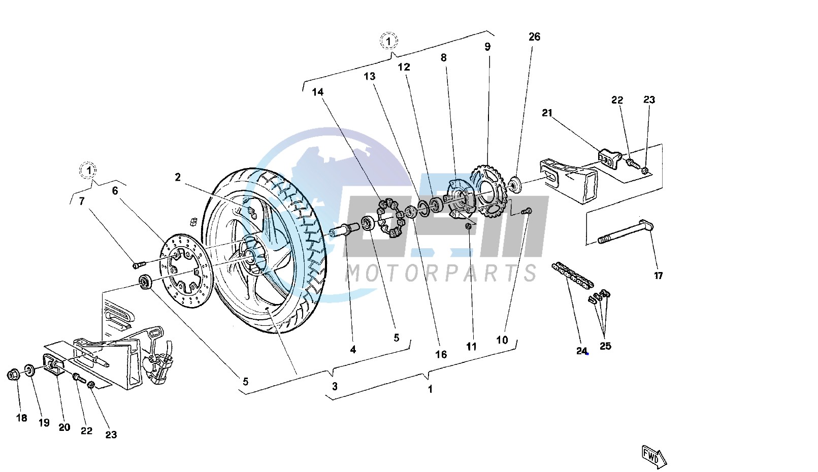 REAR WHEEL