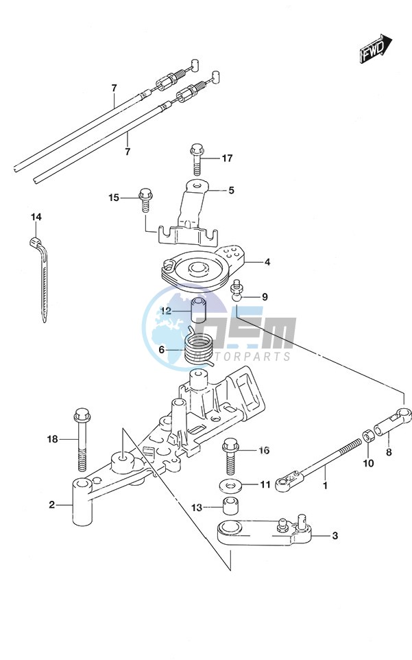 Throttle Rod