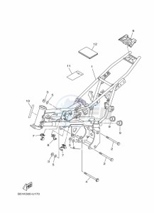 TT-R110E (B51K) drawing FRAME