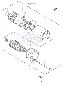 VL1500 (E2) drawing STARTING MOTOR