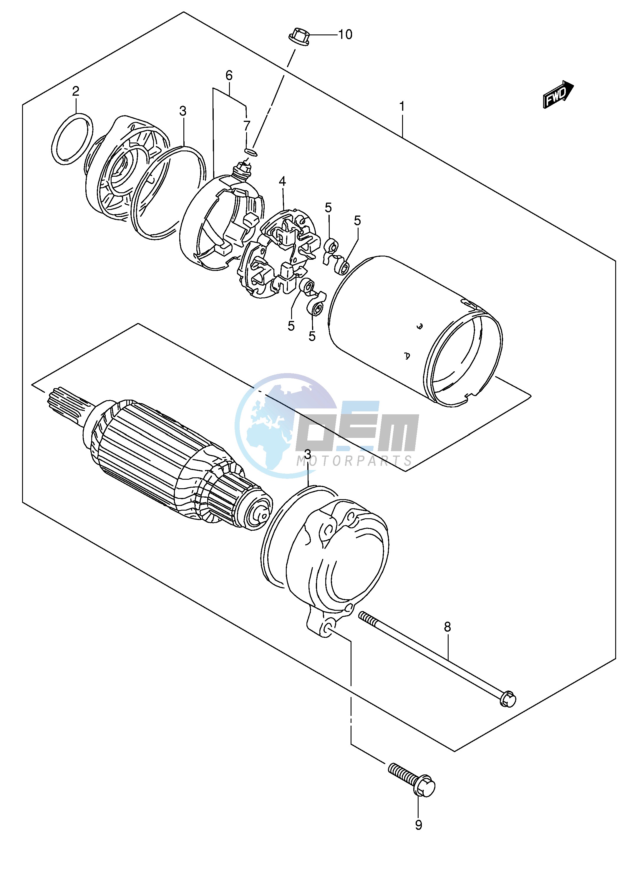 STARTING MOTOR