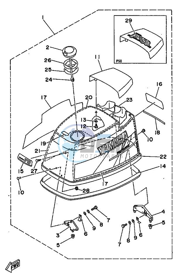 TOP-COWLING