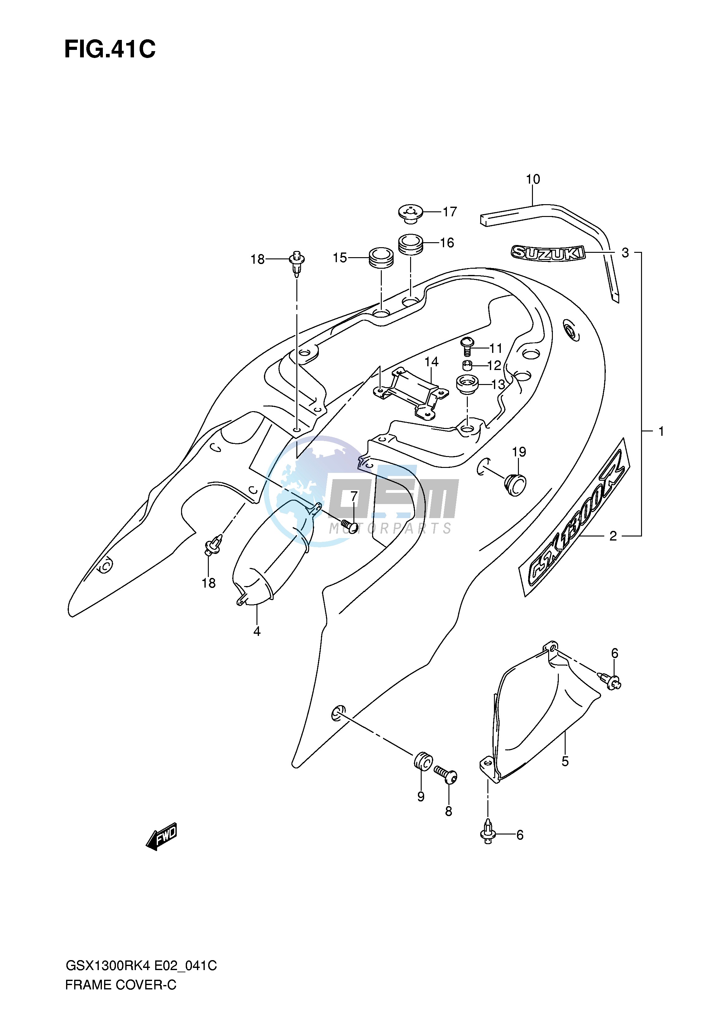 FRAME COVER (MODEL K7)