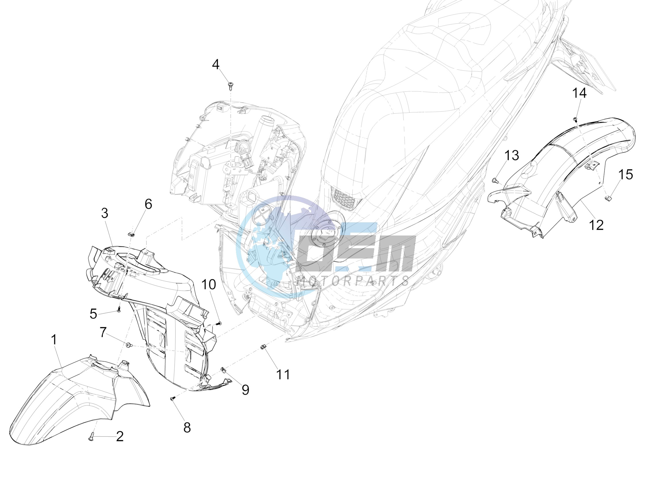 Wheel housing - Mudguard