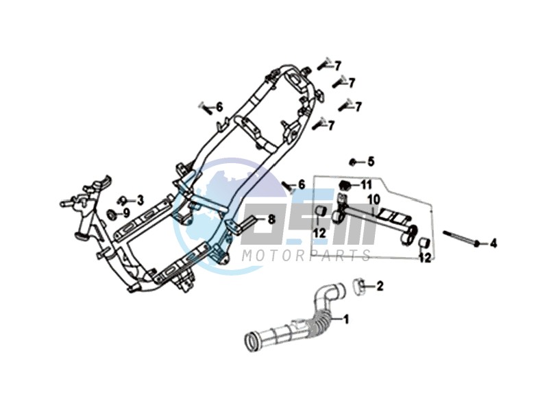 FRAME / ENGINE MOUNT