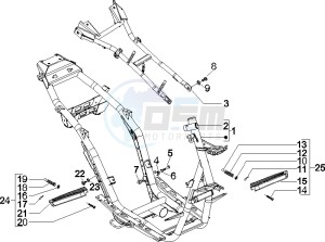 Runner 50 Pure Jet drawing Frame bodywork