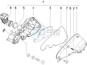 LX 50 4T NL drawing Air filter