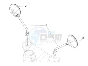 Granturismo 200 L UK drawing Mirror