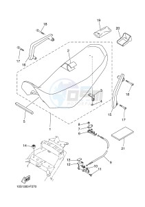 XT660X (10SC 10SC 10SC 10SC) drawing SEAT