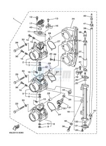 F200AETX drawing THROTTLE-BODY