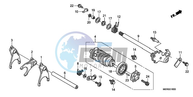 GEARSHIFT DRUM