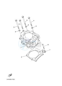 XT660R (5VKL 5VKL 5VKL 5VKL) drawing CYLINDER