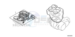 NC750XAG NC750X Europe Direct - (ED) drawing GASKET KIT A