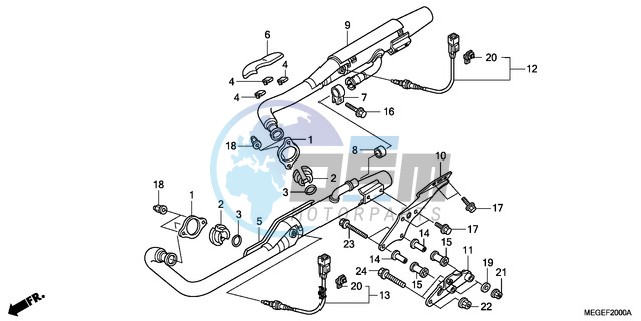 EXHAUST MUFFLER