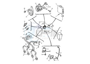 YZF R THUNDER ACE 1000 drawing ELECTRICAL DEVICES