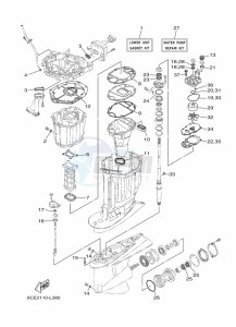 FL250DETX drawing REPAIR-KIT-2