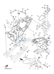 XJ6NA XJ6S 600 DIVERSION (S-TYPE) (36BH 36BJ) drawing FENDER