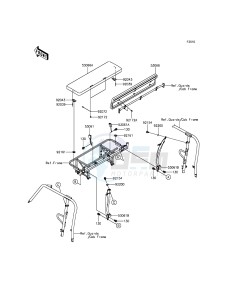 MULE PRO-DX KAF1000EGF EU drawing Seat