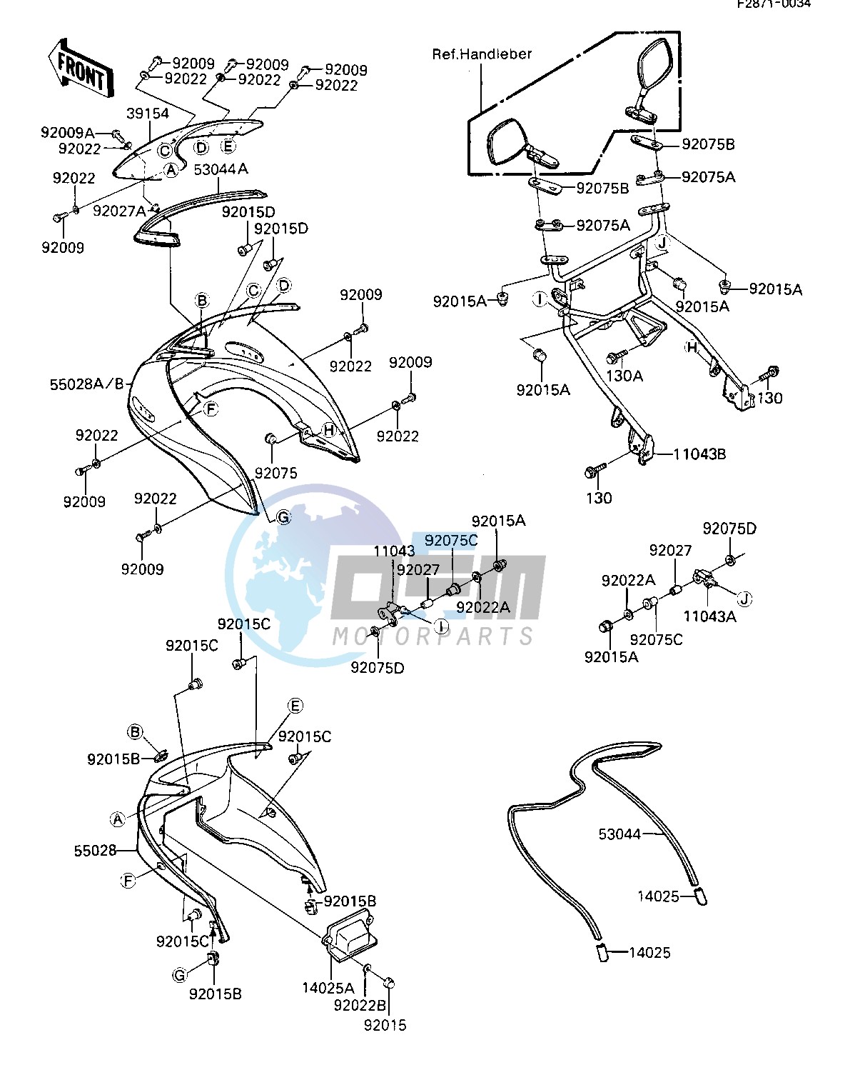 FAIRING -- ZX1100-A2- -