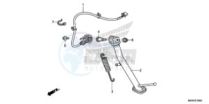 NC700SC drawing STAND