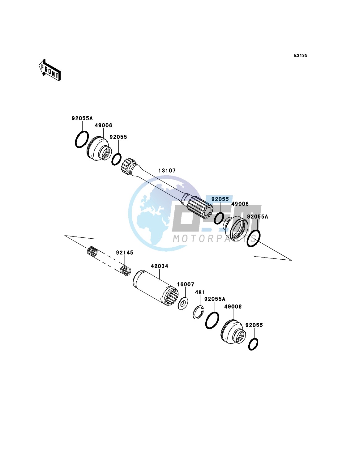 Drive Shaft-Propeller