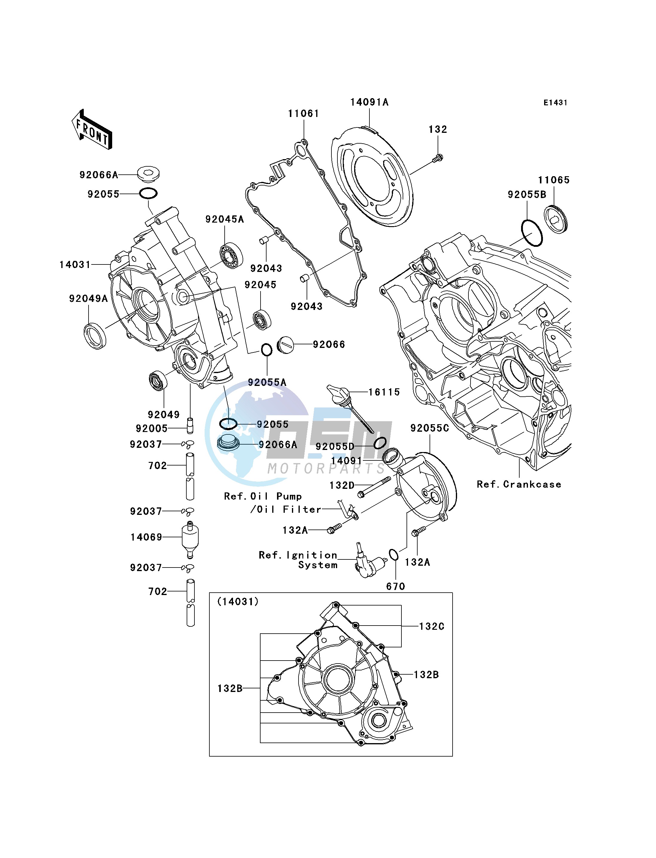 ENGINE COVER-- S- -