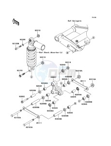 Z1000 ZR1000B7F FR GB XX (EU ME A(FRICA) drawing Suspension