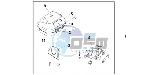 TOP BOX 45L