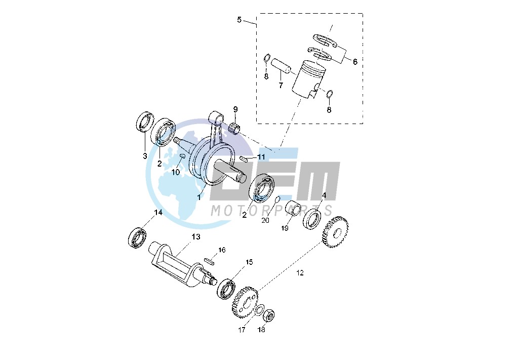 CRANKSHAFT - PISTON