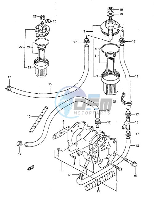 Fuel Pump (1995 to 1997)