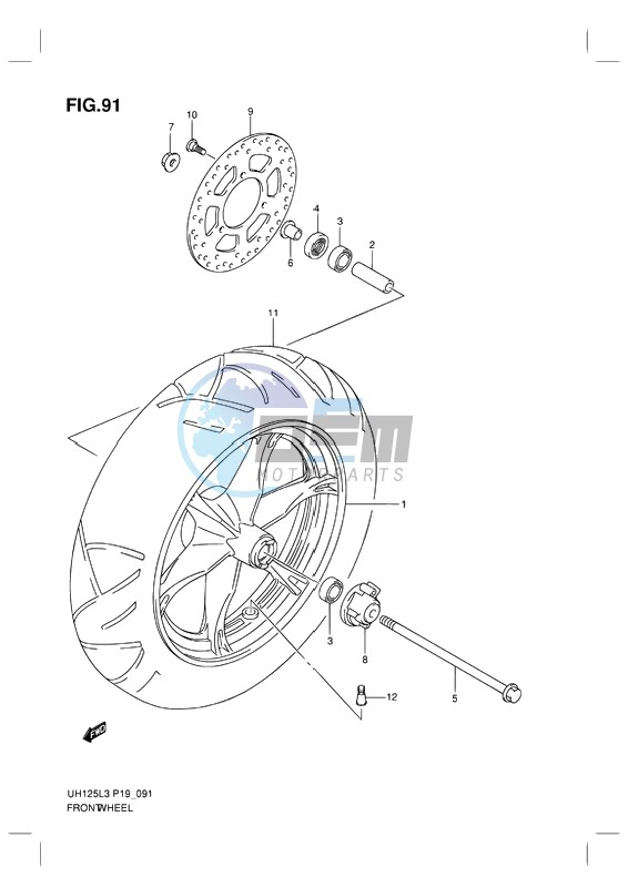 FRONT WHEEL