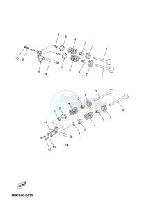 YP125RA (ABS) X-MAX 125 ABS (2DMJ 2DMJ) drawing VALVE