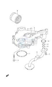 DF 50A drawing Oil Pump