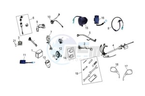 QUAD LANDER 300S drawing WIRING HARNASS